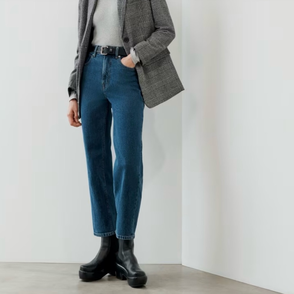 NEW Everlane Black‎ Puffa Chunky Platform Y2K 90s Short Boot in Size 10 - Picture 2 of 16
